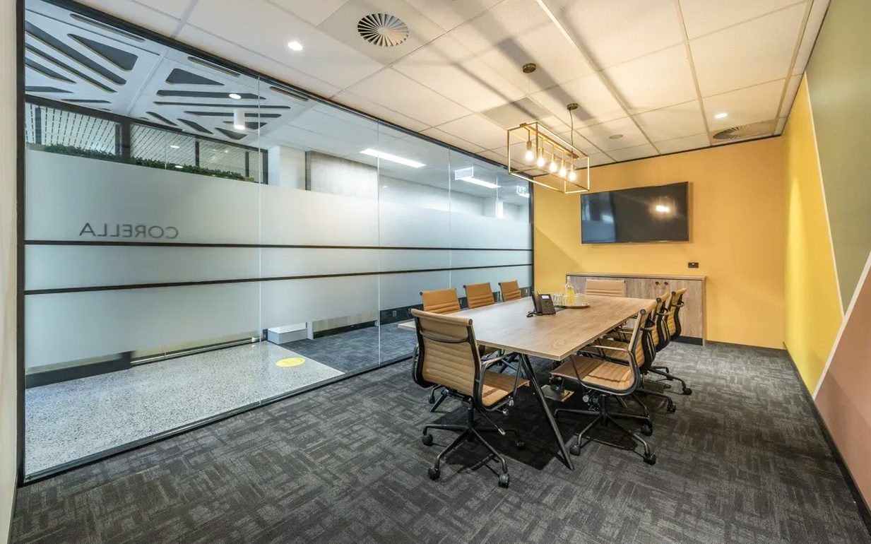 Professional remote worker at an award-winning coworking space
