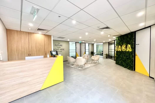 JAGA Reception Area