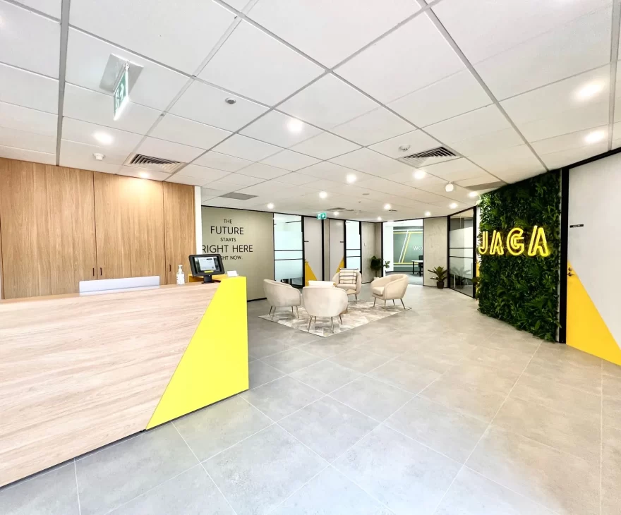 JAGA Reception Area